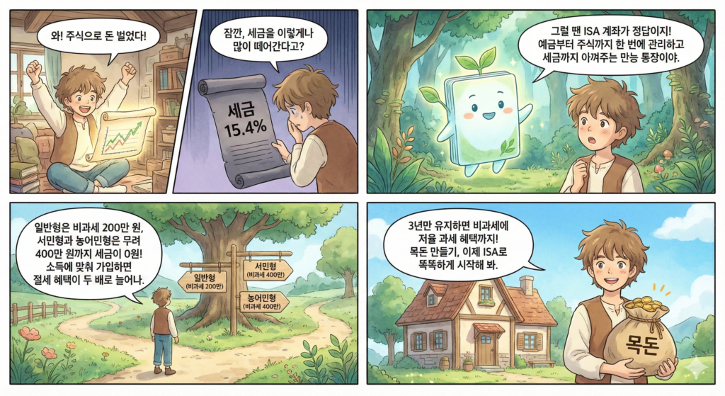주식 절세 계좌 비교 분석! ISA, 연금저축, IRP 3